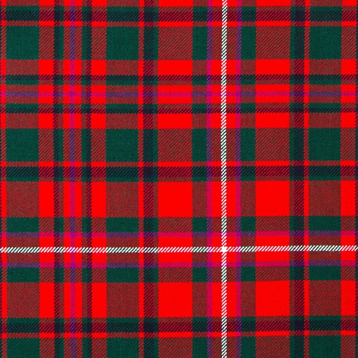 MacKinnon Red Modern Tartan