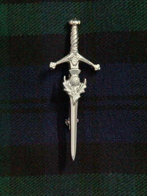Scottish Thistle Kilt Pin