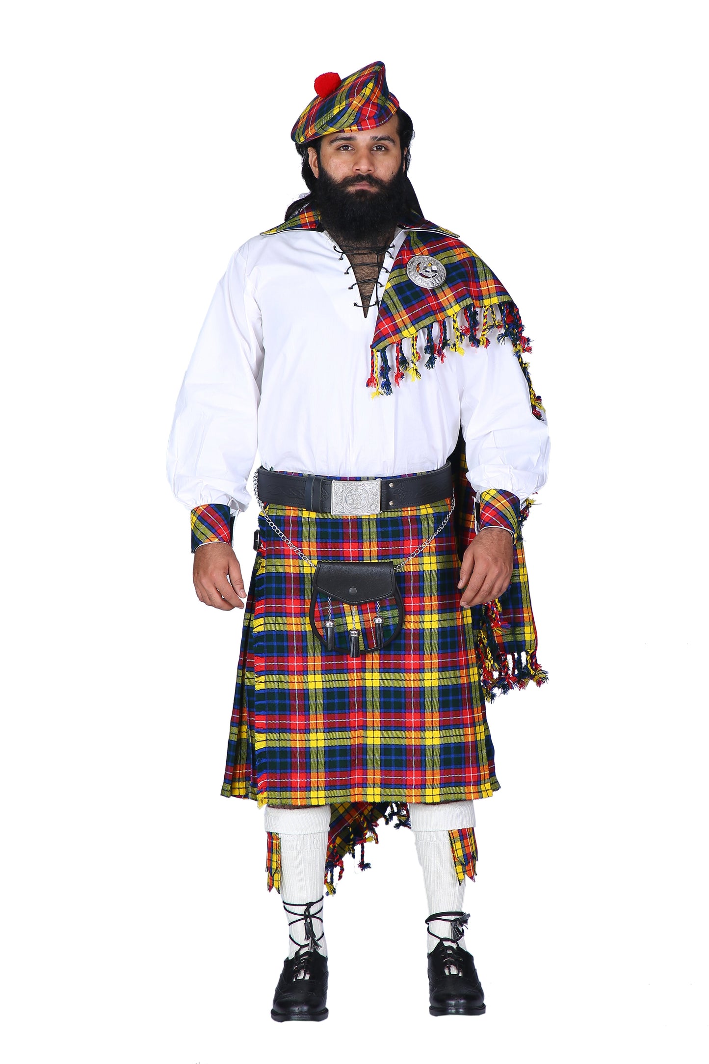 Buchanan Tartan Kilt Outfit
