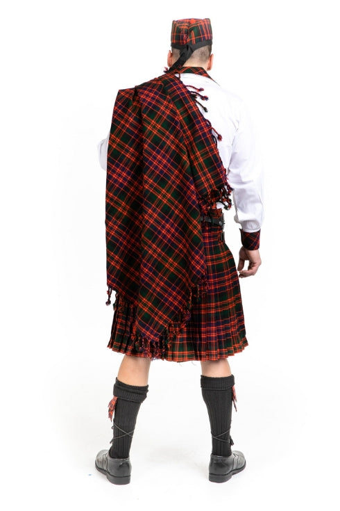 Macdonald Tartan Kilt Outfit