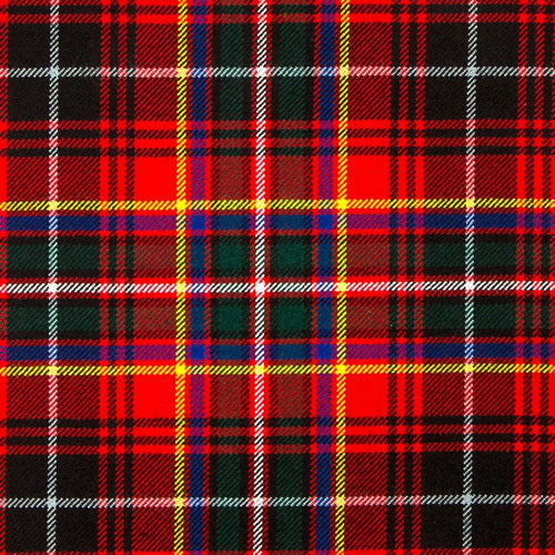 Innes Red Modern Tartan