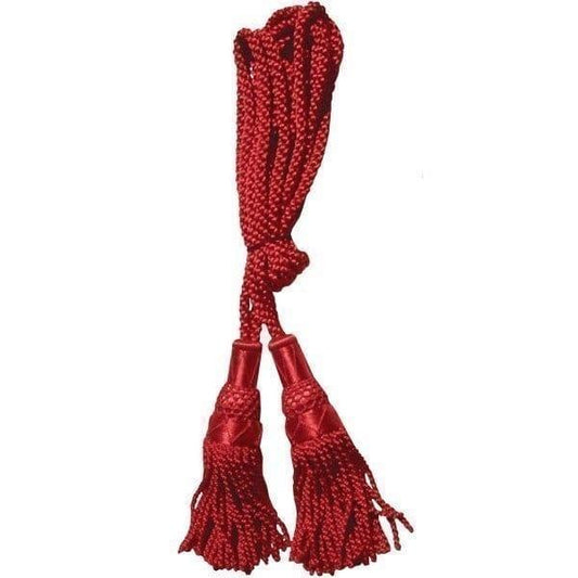 Bagpipe Silk Cord - Red
