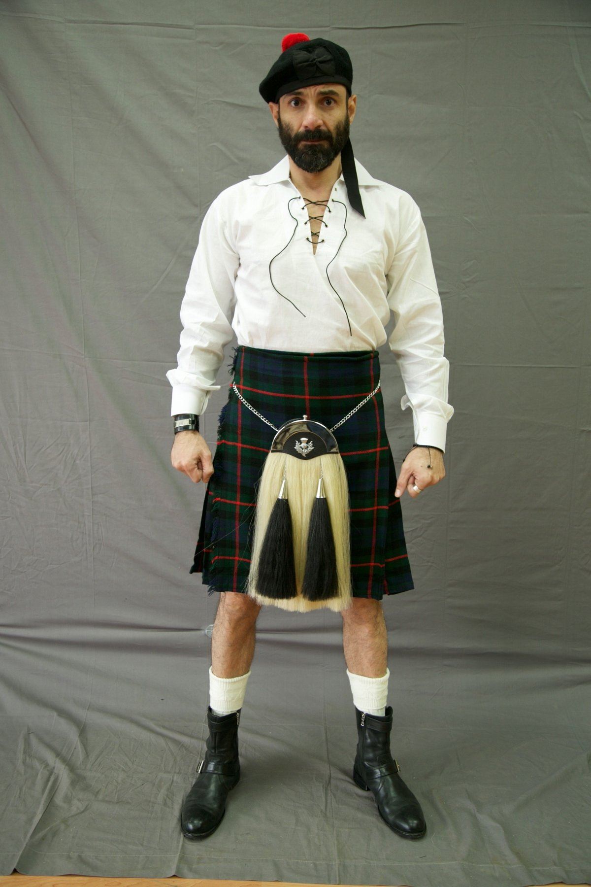 Barclay Hunting Modern Tartan Kilt For Sale