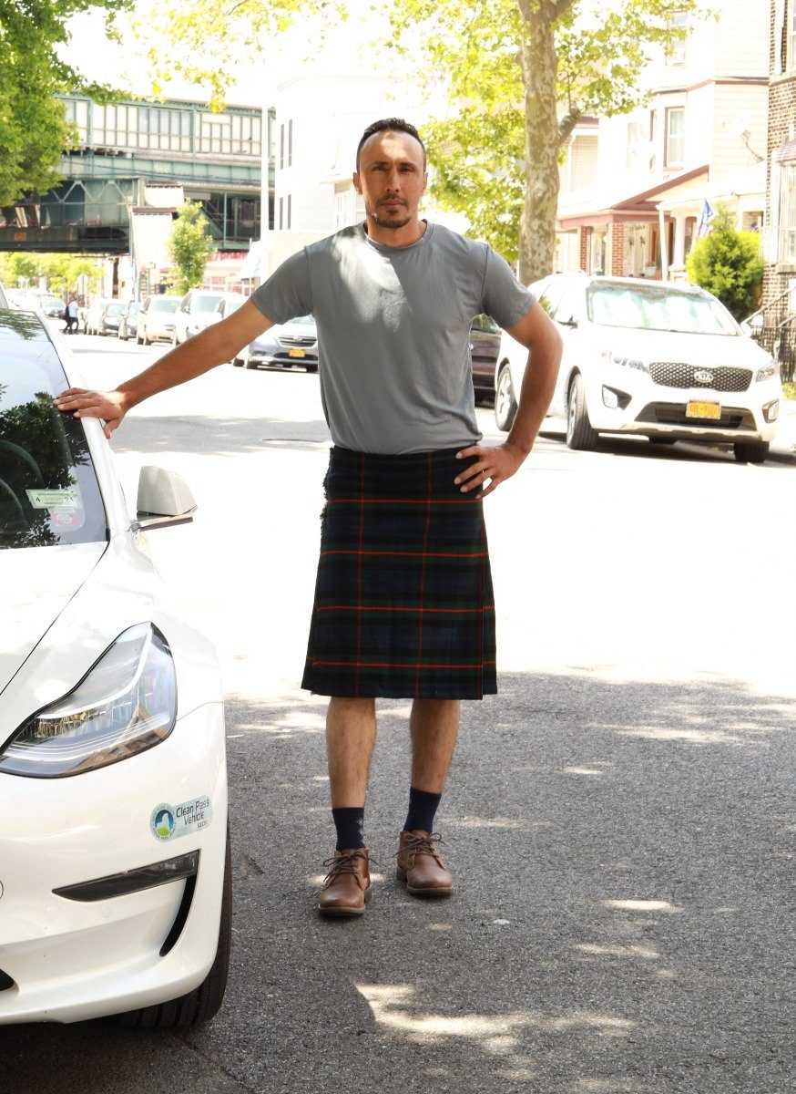 Barclay Hunting Modern Tartan kilt For Sale