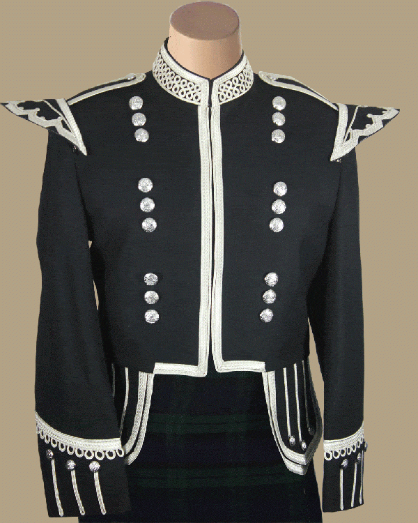 Black Drummer Military Doublet