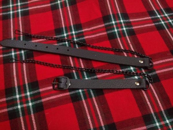 Black Horse Hair Kilt strip