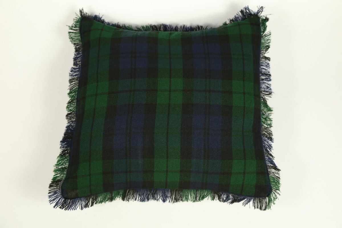 BLACK WATCH TARTAN CUSHION
