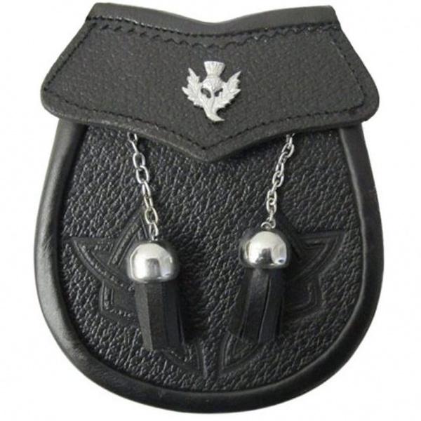 Boys Celtic Embossed Kilt Sporran