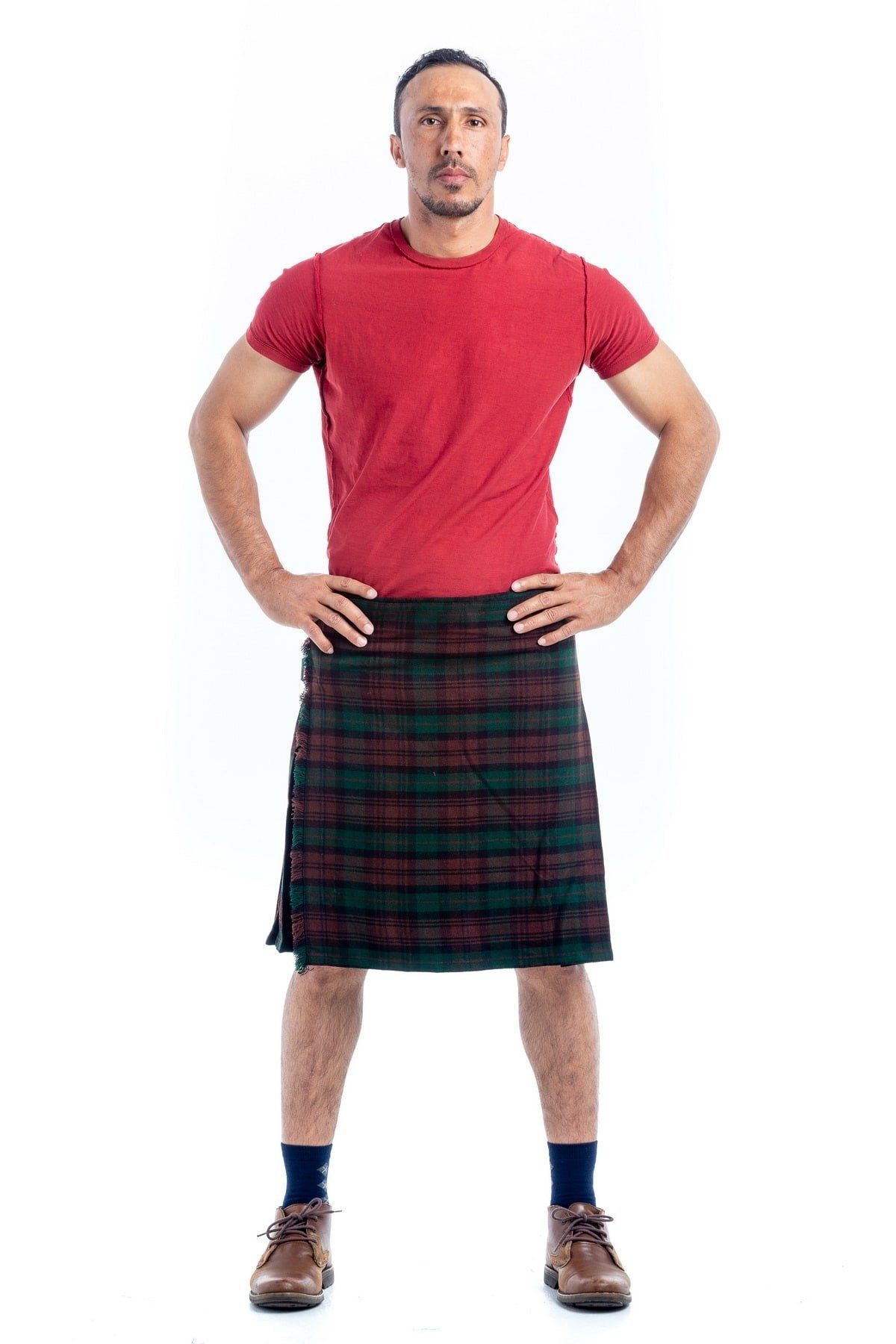 Brown Watch Tartan Kilt