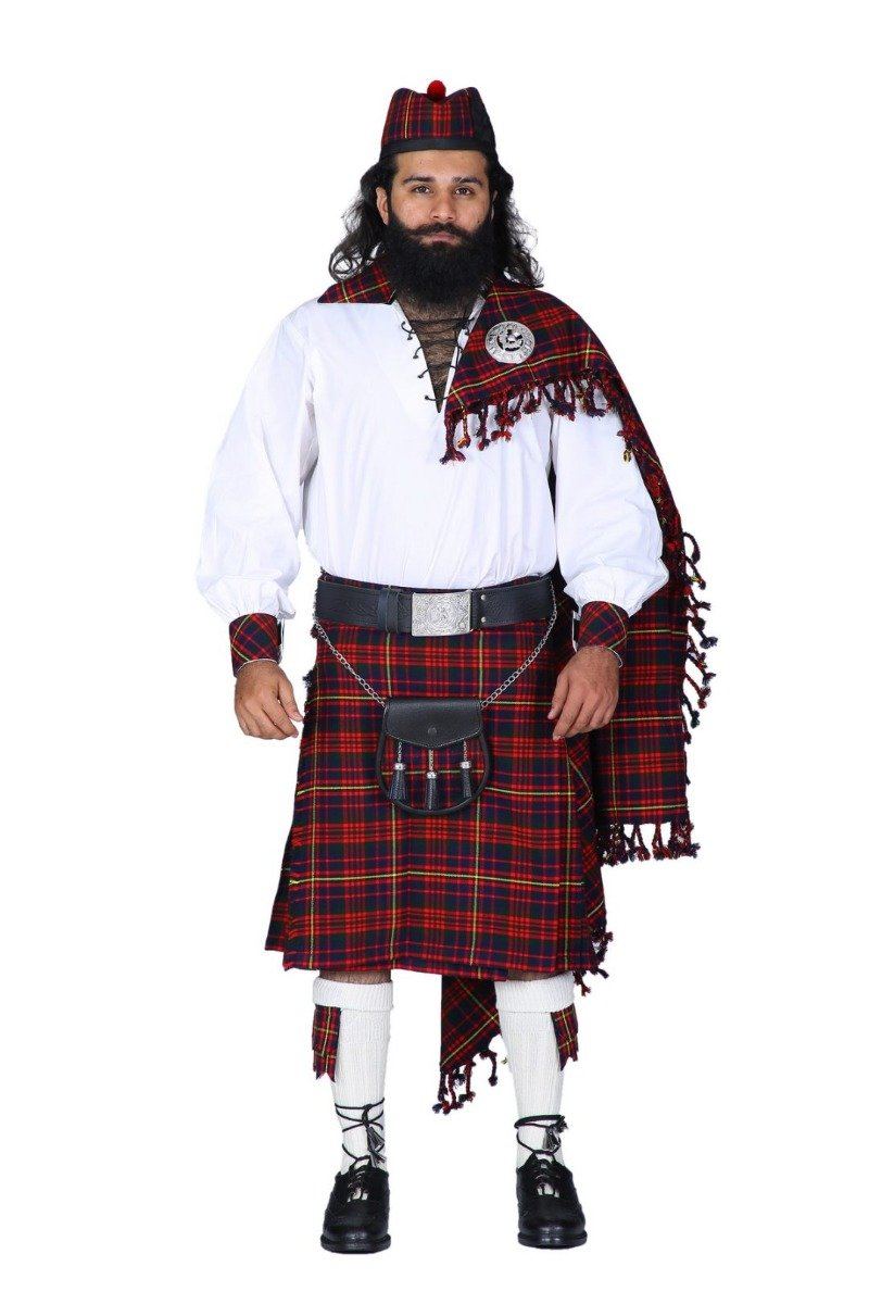 cameron tartan kilt and outfit