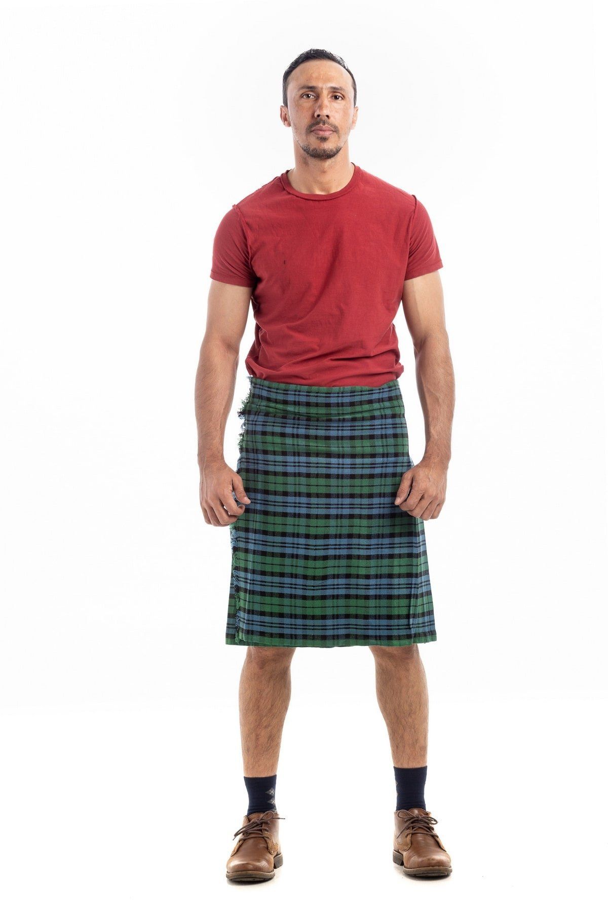 Clan Campbell tartan kilt