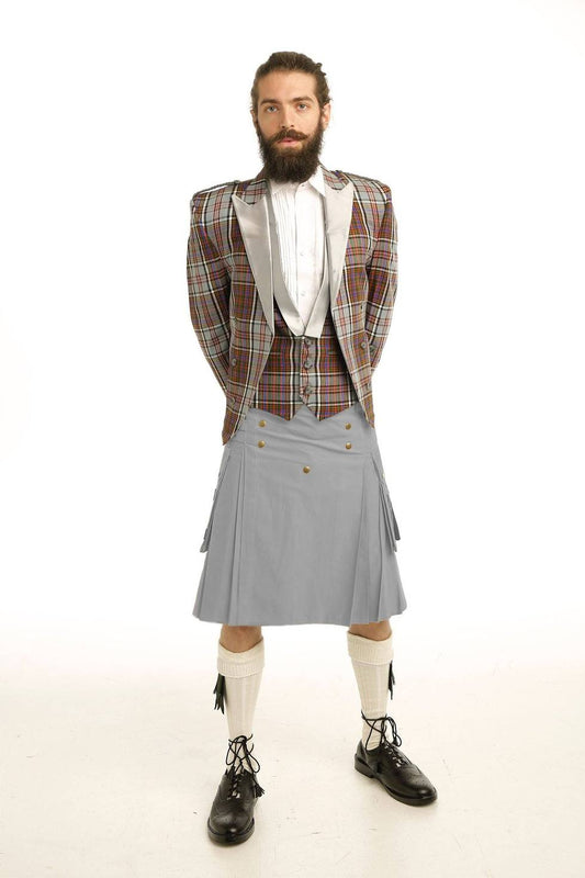 Kilt Outfit With Premium Tartan Jacket