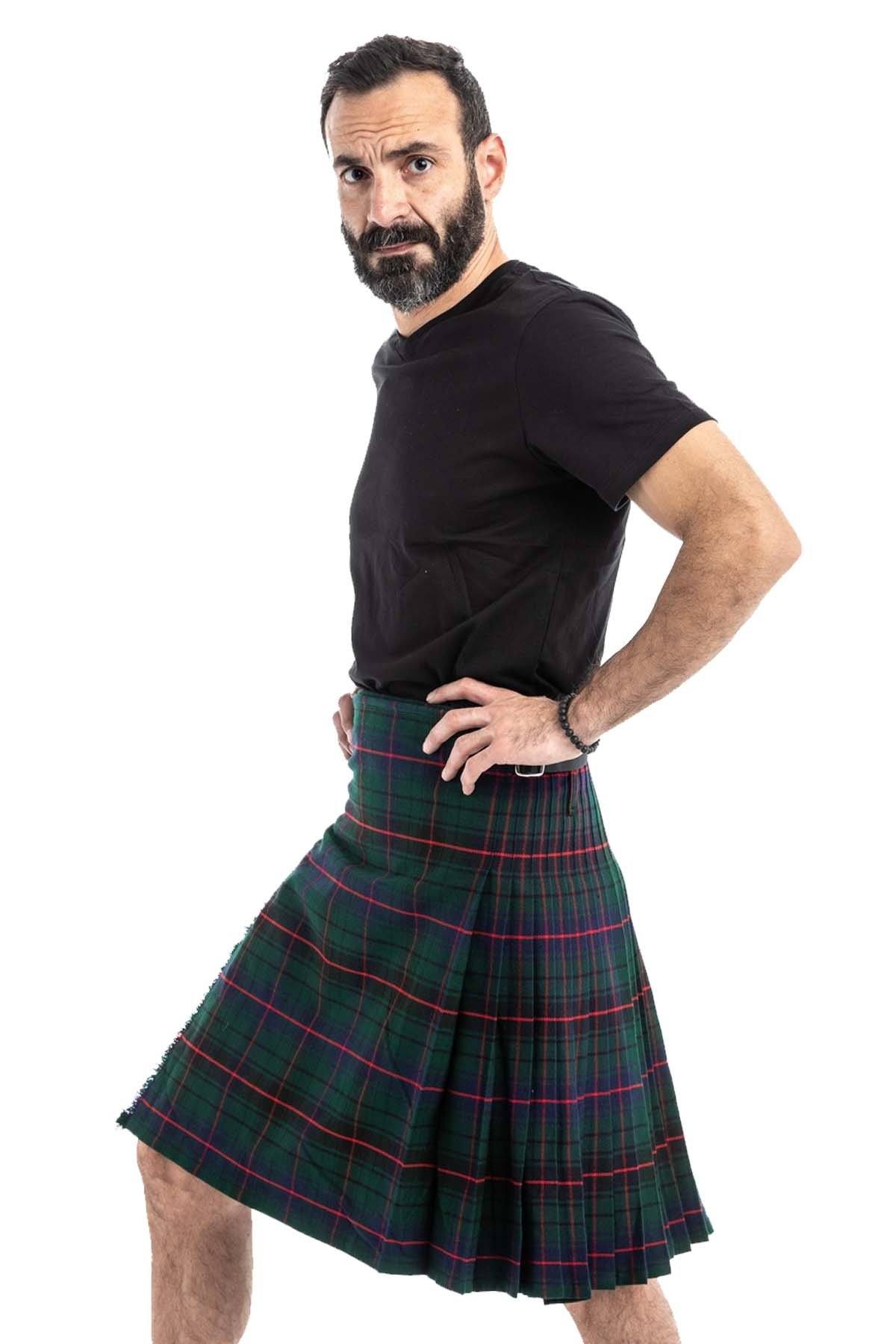 mens davidson clan tartan kilt