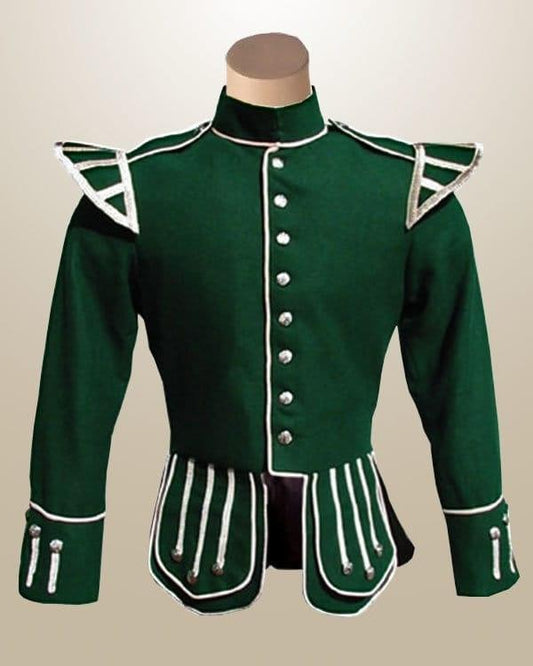 Green Drummer Military Doublet