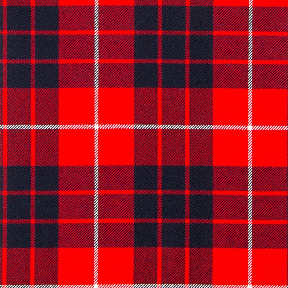Hamilton Red Modern Tartan