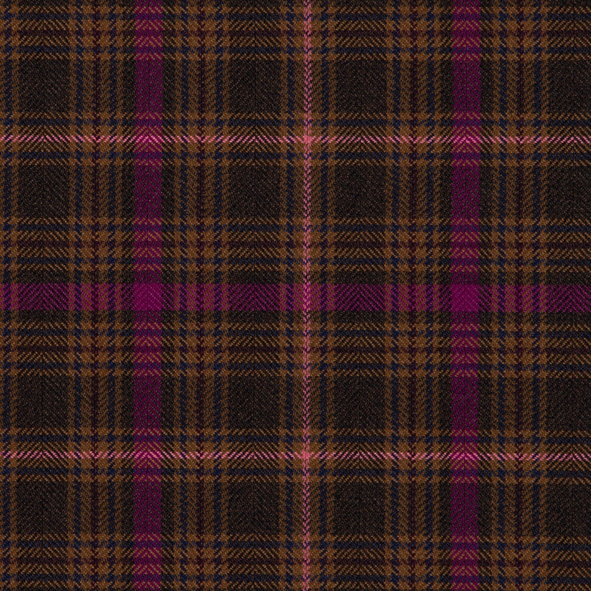 Hebridean Salmon Herringbone Tartan