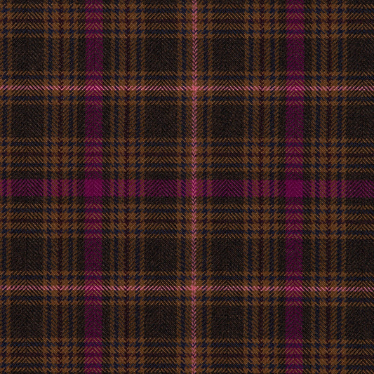 Hebridean Salmon Herringbone Tartan