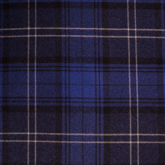 Highland Granite Navy Tartan