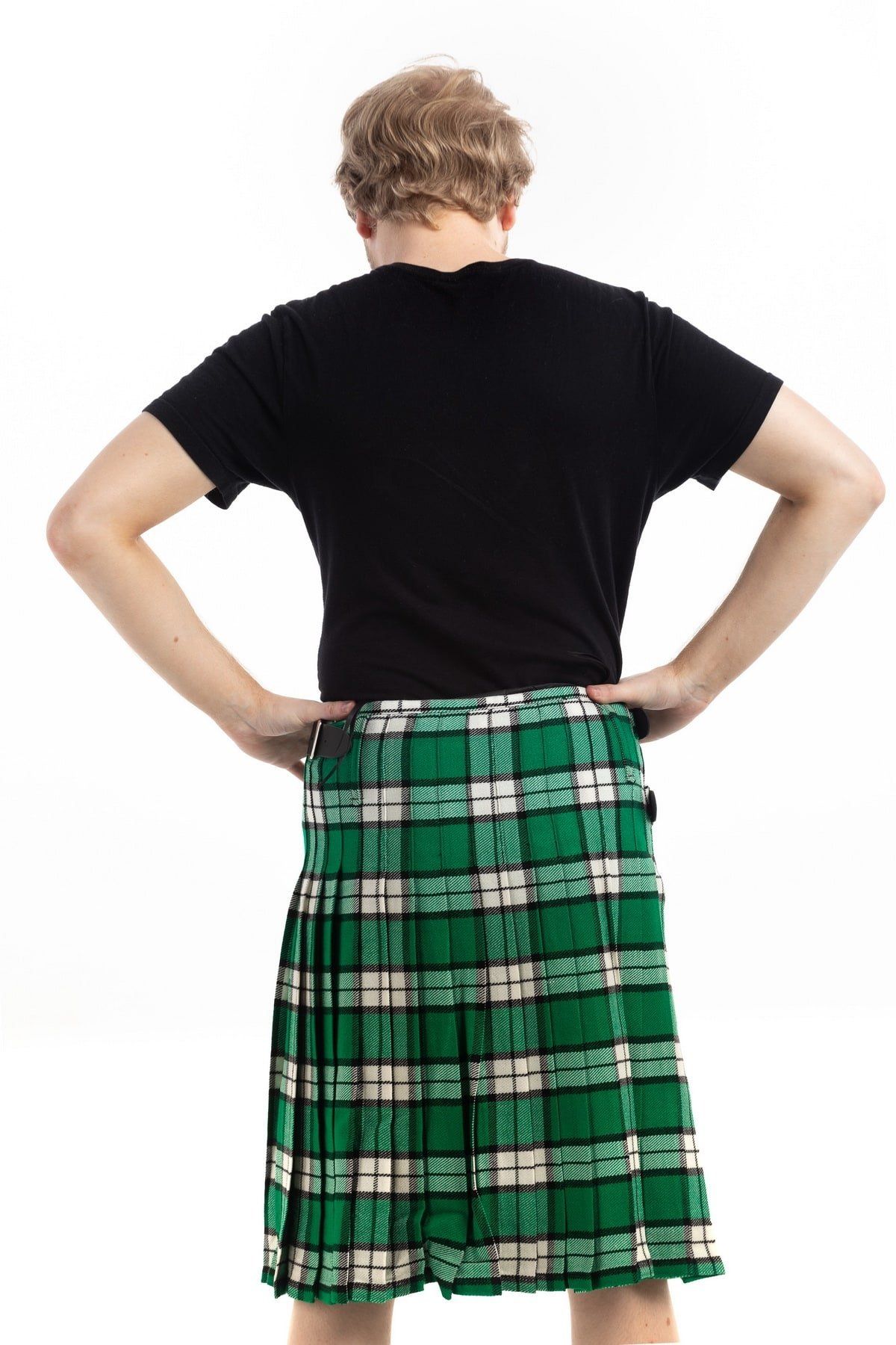 Longniddry Green Modern Tartan kilt