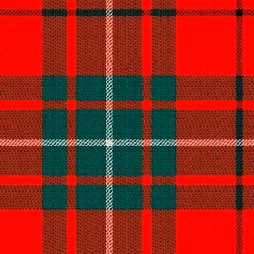 Macaulay Red Modern Tartan