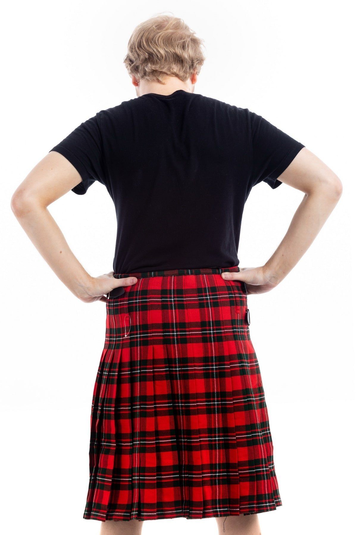 Clan MacGregor Tartan Kilt - Back view
