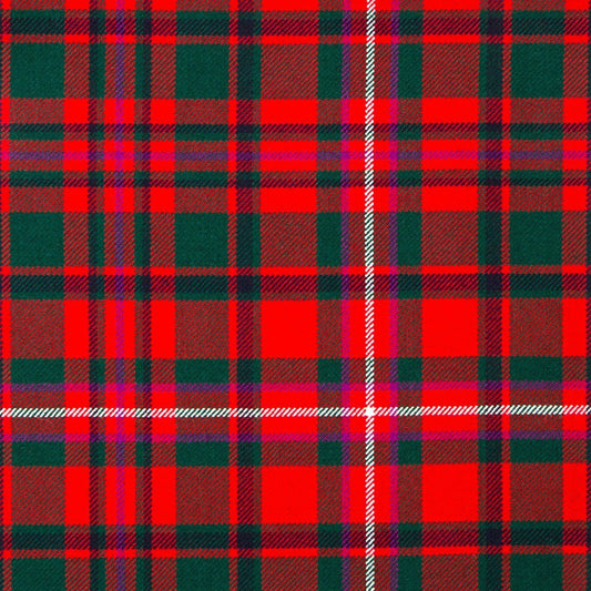 MacKinnon Red Modern Tartan
