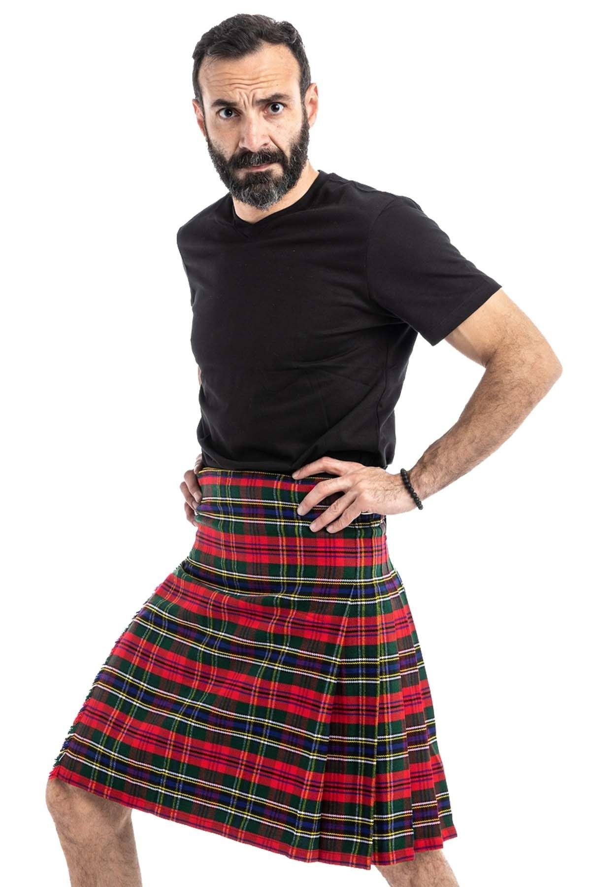 clan maclean tartan kilt