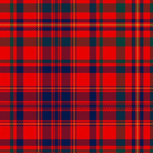 Macleod Red Modern Tartan