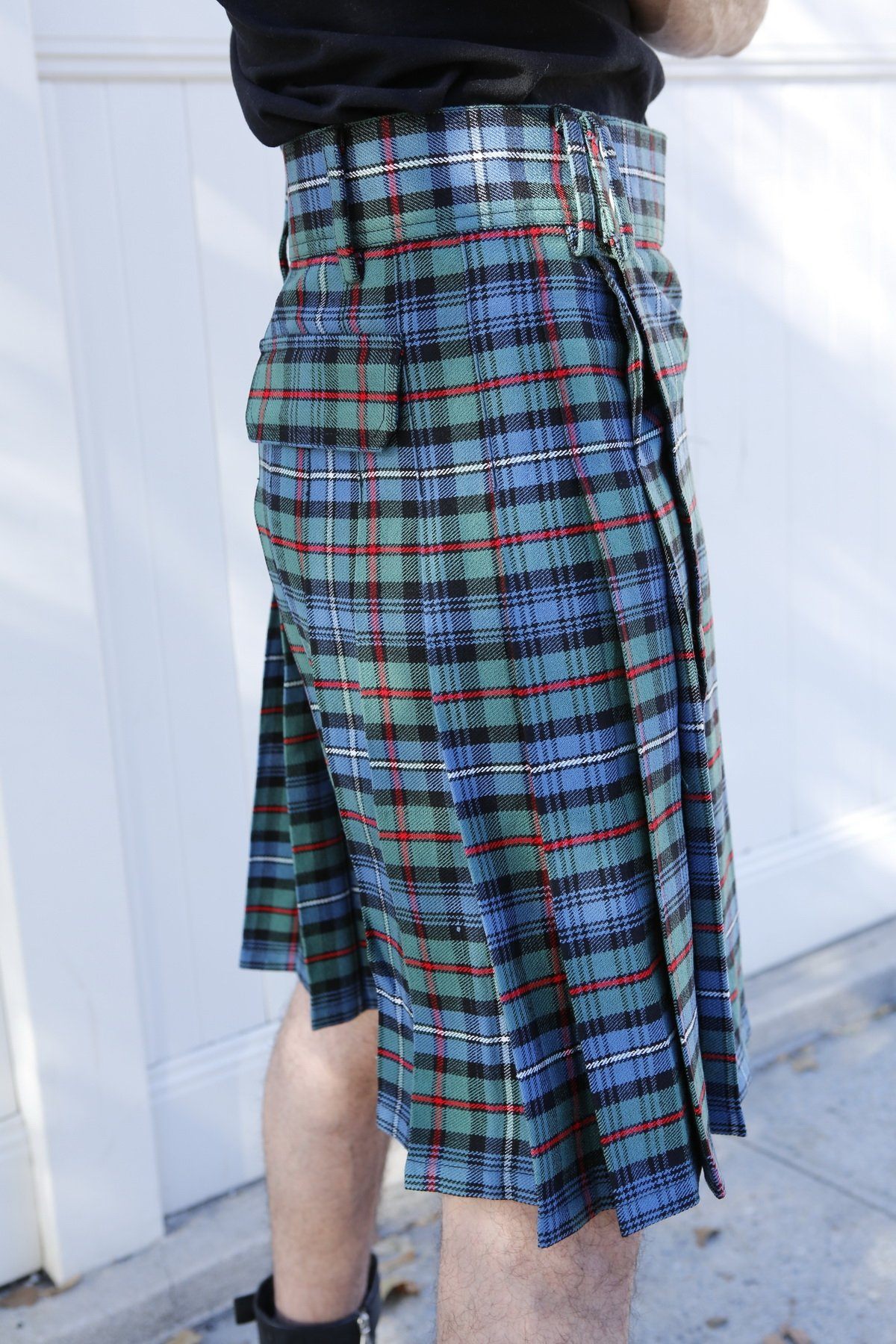 ANCIENT HUNTER TARTAN KILT WITH POCKETS 