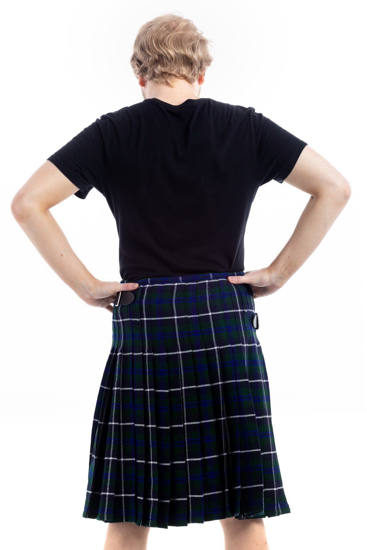 Official Douglas Tartan kilt - Back side view