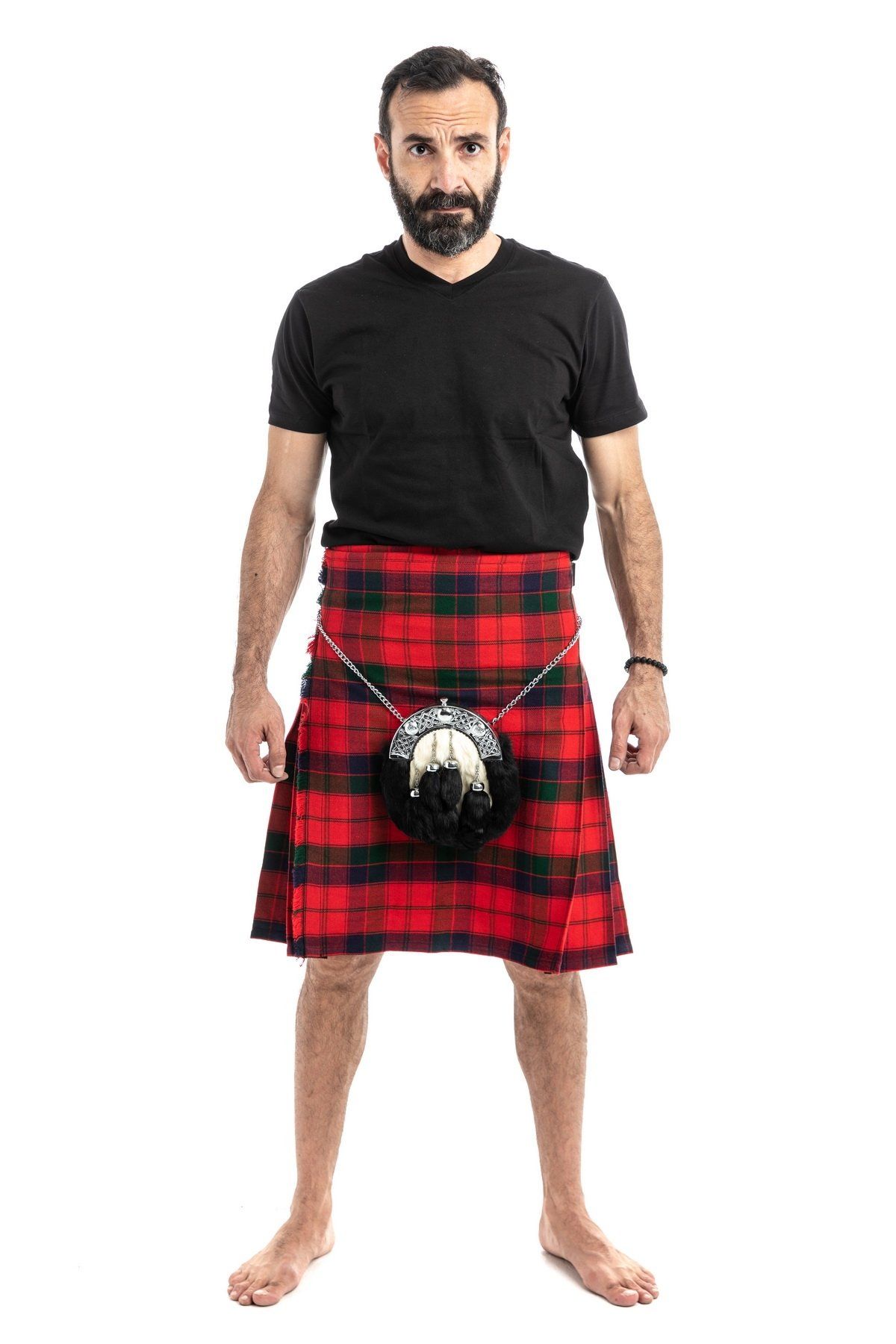 Robertson tartan kilt