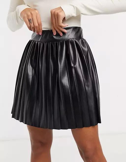 Sisley Leather Skirt