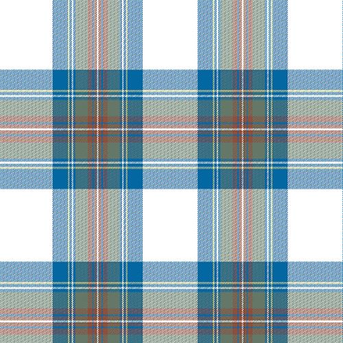 Stewart Muted Blue Tartan