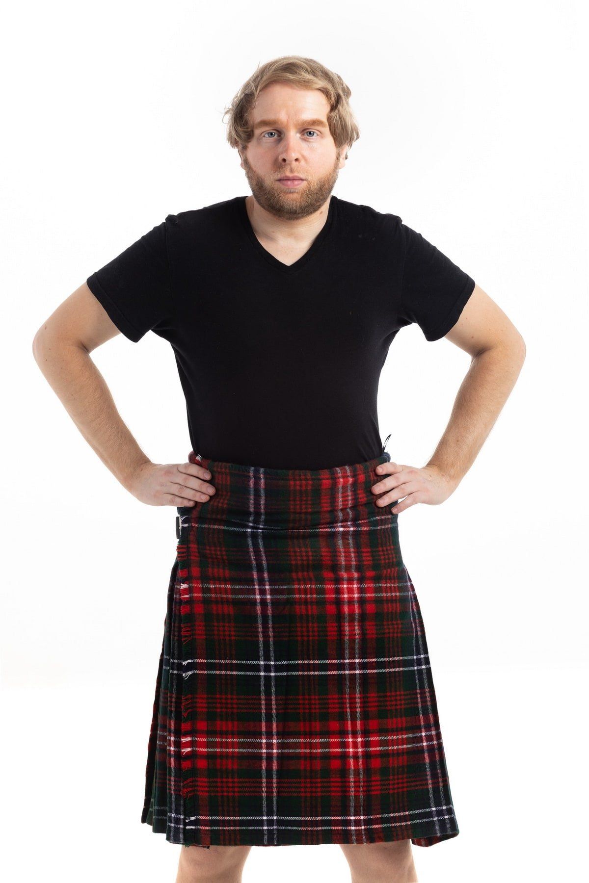 Modern wilson tartan kilt