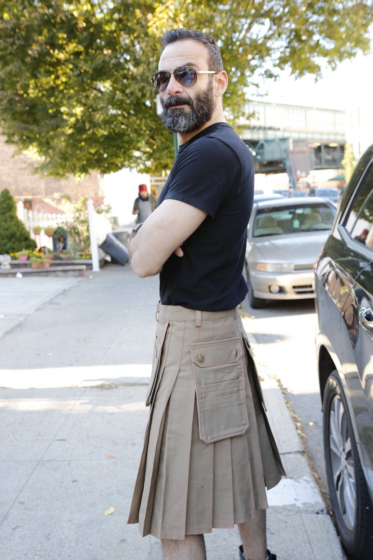 Workwear Kilt - Left Side View