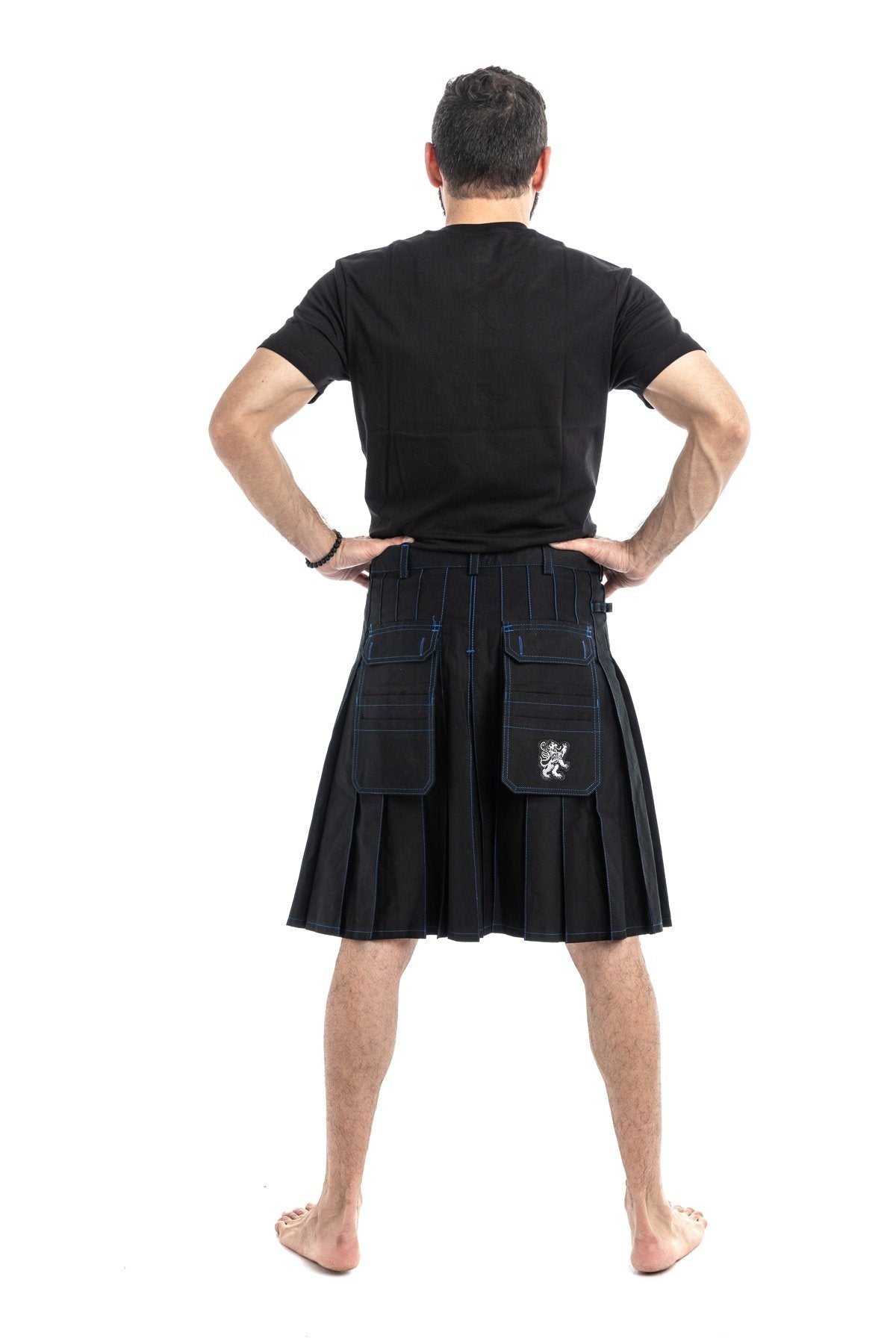 Workwear Kilt For Working Men - Back Side View